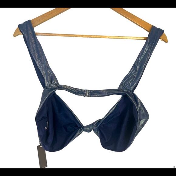 Lovers + Friends Bikini Silver Dusk Sorcha XL NWT - Picture 9 of 14